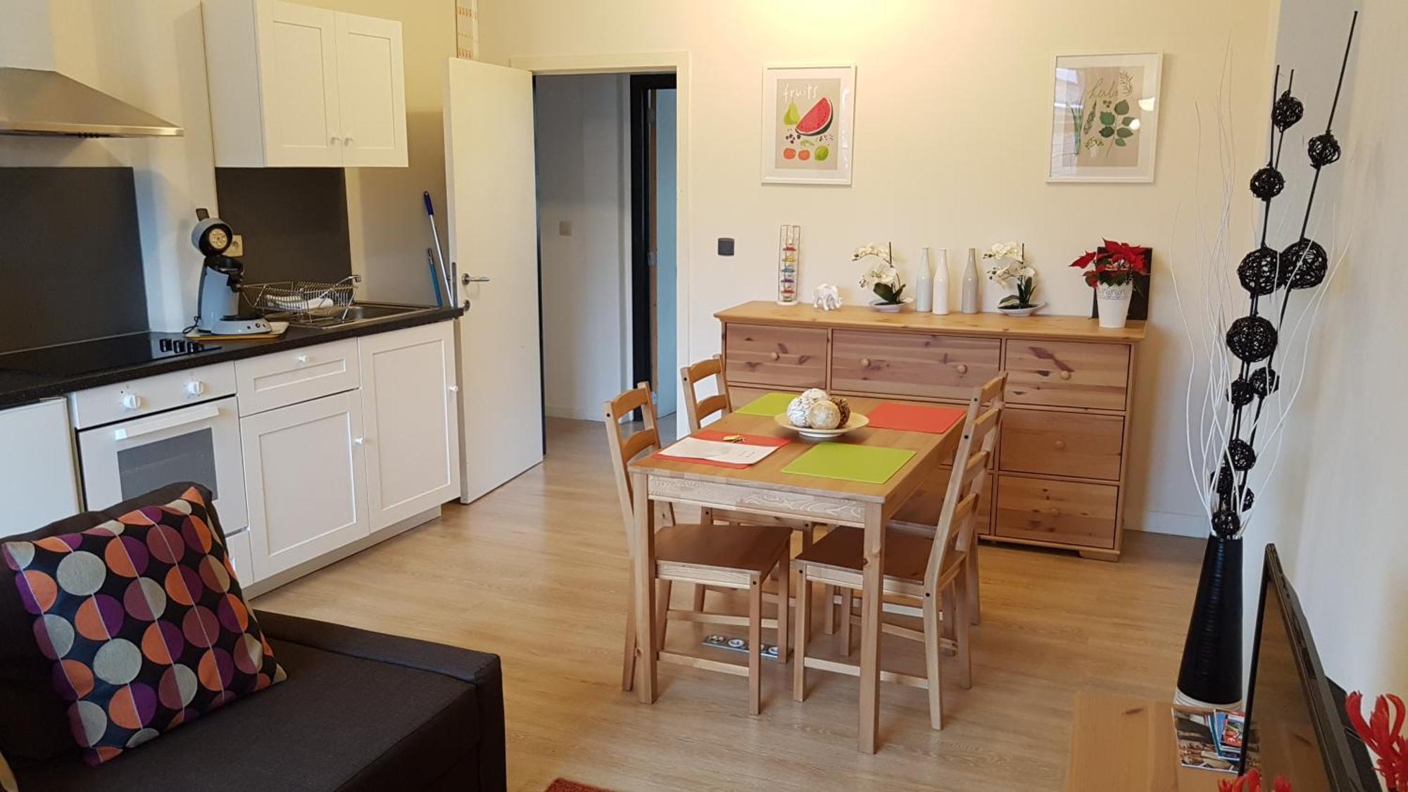 בריסל Apartment Chez Esmara Et Philippe חדר תמונה