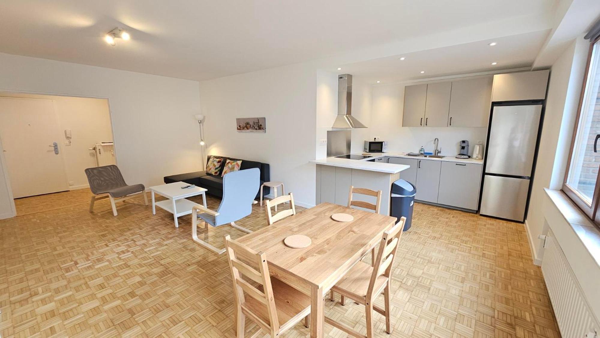 בריסל Apartment Chez Esmara Et Philippe חדר תמונה